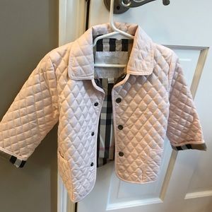 Burberry Lightweight Diamond Quilted Jacket